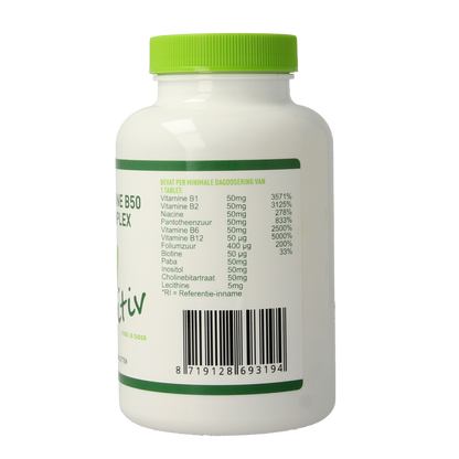Vitiv Vitamine B50 complex 100.00 Tabletten
