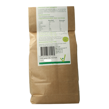 Vitiv Amandelmeel bio 1.00 Kilogram