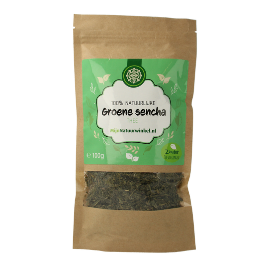 MijnNatuurwinkel Groene sencha thee 100.00 Gram