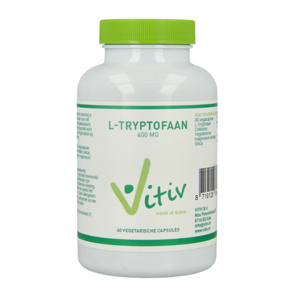Vitiv L-Tryptofaan 60.00 Vegetarische capsules