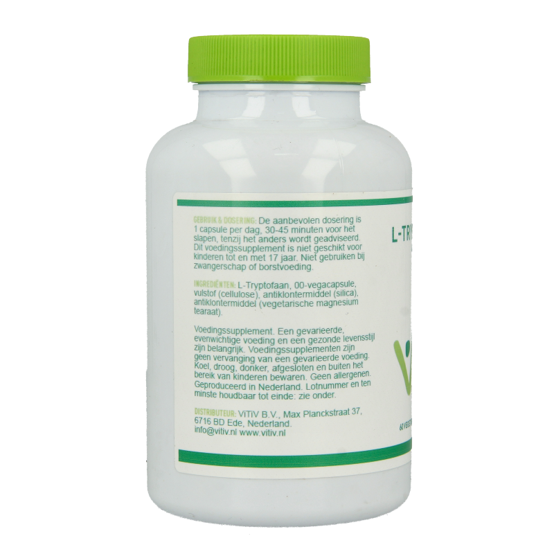 Vitiv L-Tryptofaan 60 Vegetarische capsules