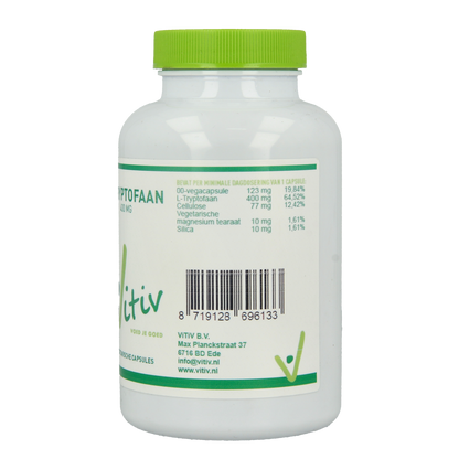 Vitiv L-Tryptofaan 60.00 Vegetarische capsules