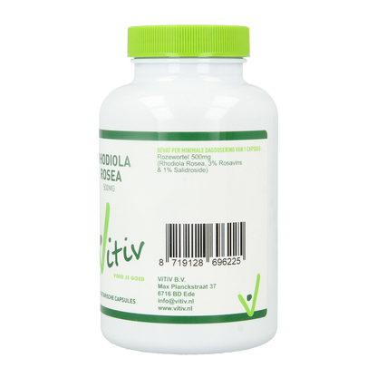 Vitiv Rhodiola rosea 500mg 60 Vegetarische capsules