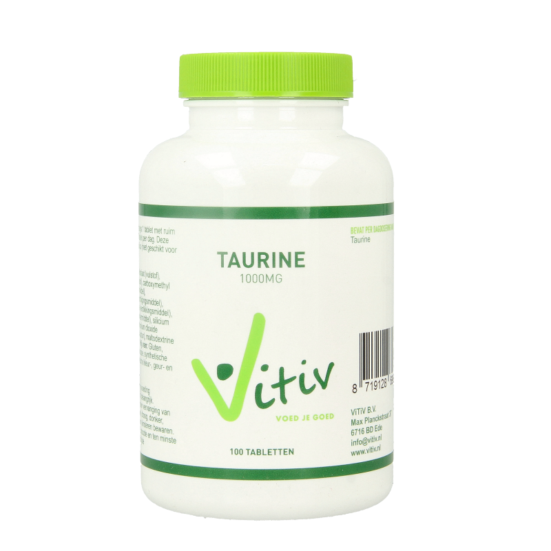 Vitiv Taurine 1000mg 100 Tabletten