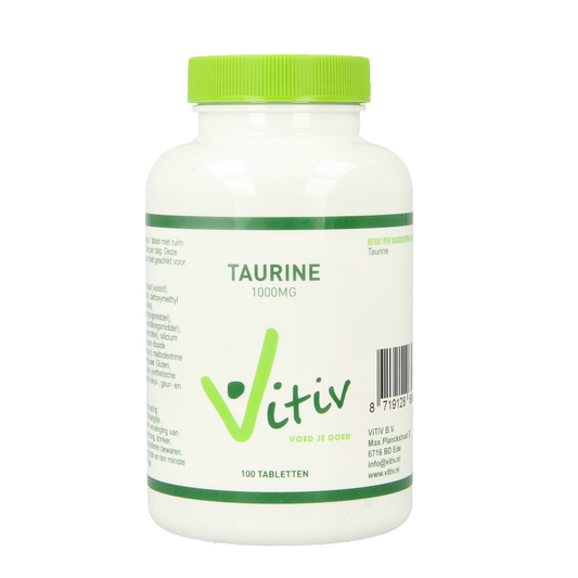 Vitiv Taurine 1000mg 100 Tabletten