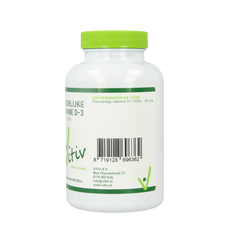Vitiv Vitamine D3 1000IU 25mcg vega 240 Softgels