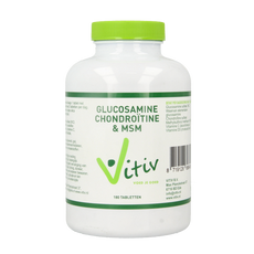 Vitiv Glucosamine chondroitine MSM 180 Tabletten