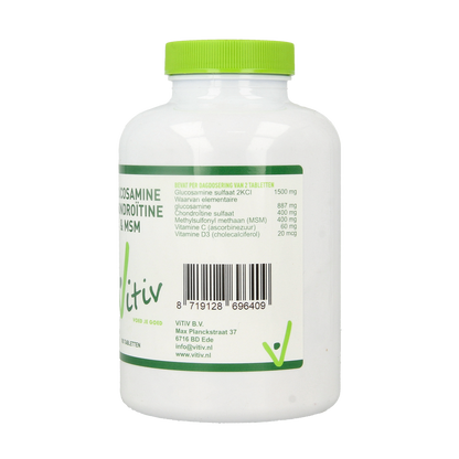 Vitiv Glucosamine chondroitine MSM 180 Tabletten
