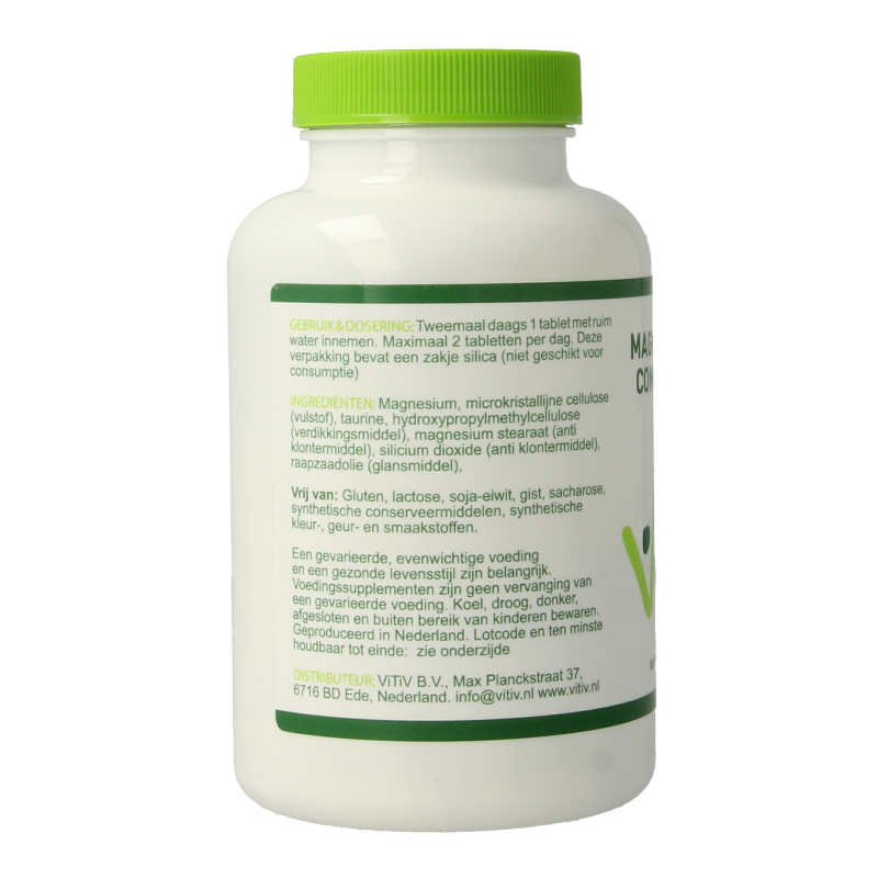 Vitiv Magnesium compleet met taurine 100 Tabletten