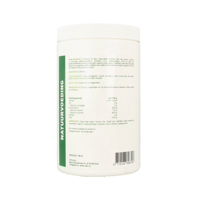 Vitiv Erythritol 750 Gram