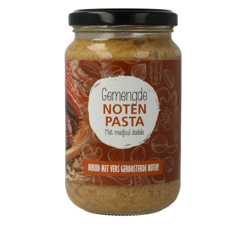 MijnNatuurwinkel Notenpasta dadel gemengd 350 Gram