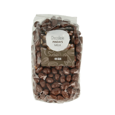 MijnNatuurwinkel Chocolade pinda melk 400 Gram