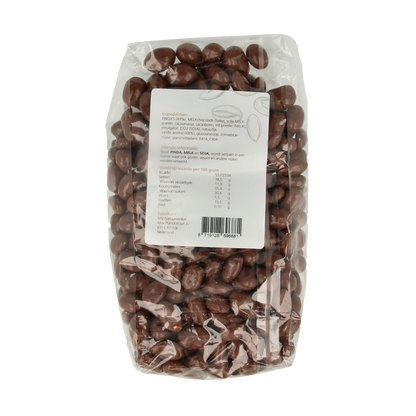 MijnNatuurwinkel Chocolade pinda melk 400 Gram