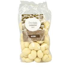 MijnNatuurwinkel Chocolade cashew noten wit 400 Gram