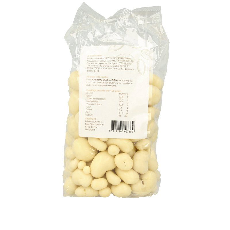 MijnNatuurwinkel Chocolade cashew noten wit 400 Gram