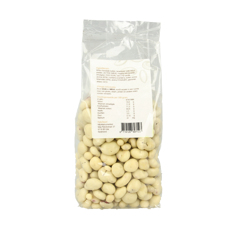 MijnNatuurwinkel Chocolade cranberries yoghurt 400 Gram