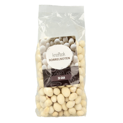 MijnNatuurwinkel Borrelnoten knoflook 250 Gram