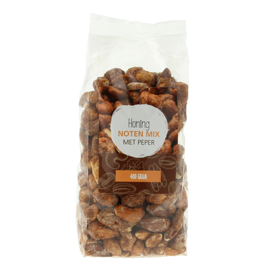 MijnNatuurwinkel Honing noten peper mix 400 Gram