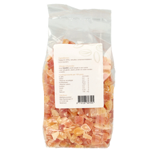 MijnNatuurwinkel Papaya blokjes gedroogd 400 Gram