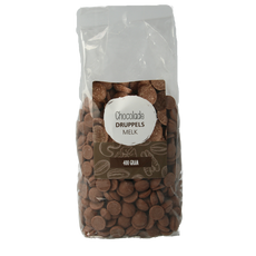 MijnNatuurwinkel Chocolade druppels melk 400 Gram