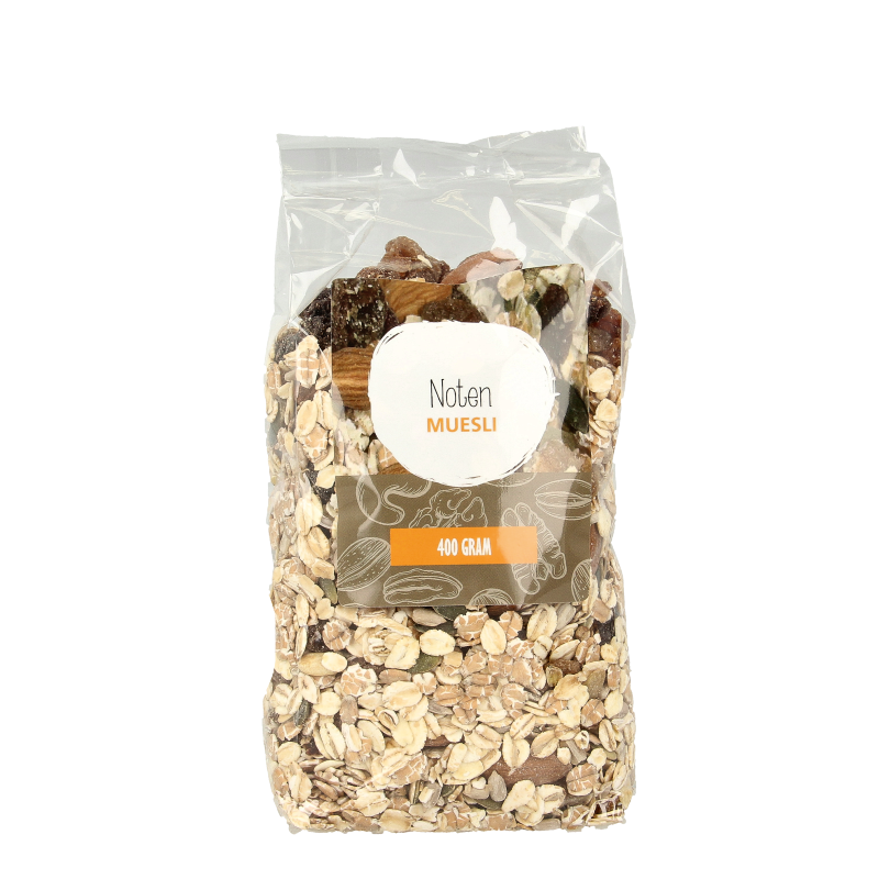 MijnNatuurwinkel Noten muesli 400 Gram