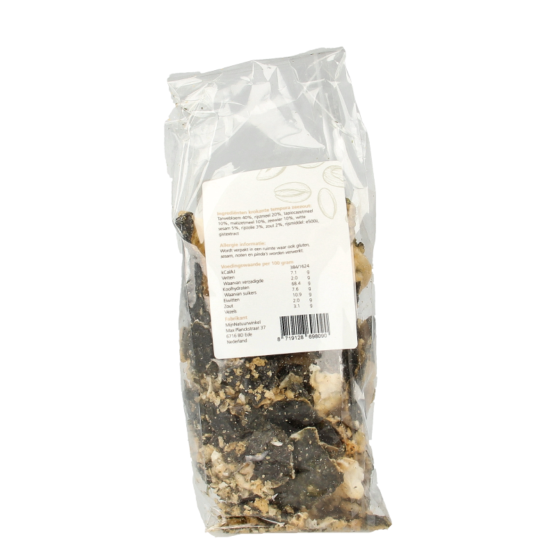 MijnNatuurwinkel Tempura seaweed sea salt 100 Gram