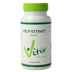 Vitiv Kelp extract 200mcg 200.00 Tabletten