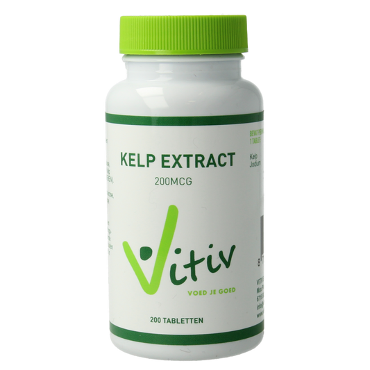 Vitiv Kelp extract 200mcg 200 Tabletten