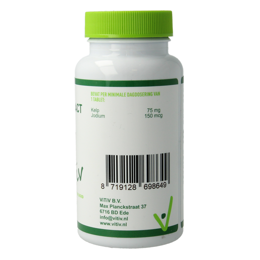 Vitiv Kelp extract 200mcg 200.00 Tabletten