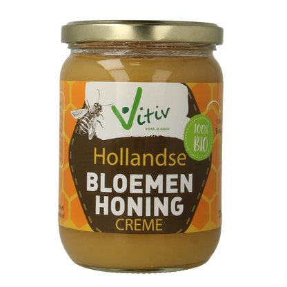 Vitiv Creme honing bio 700 Gram