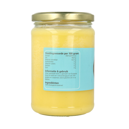 Vitiv Ghee geklaarde boter bio 500.00 Gram