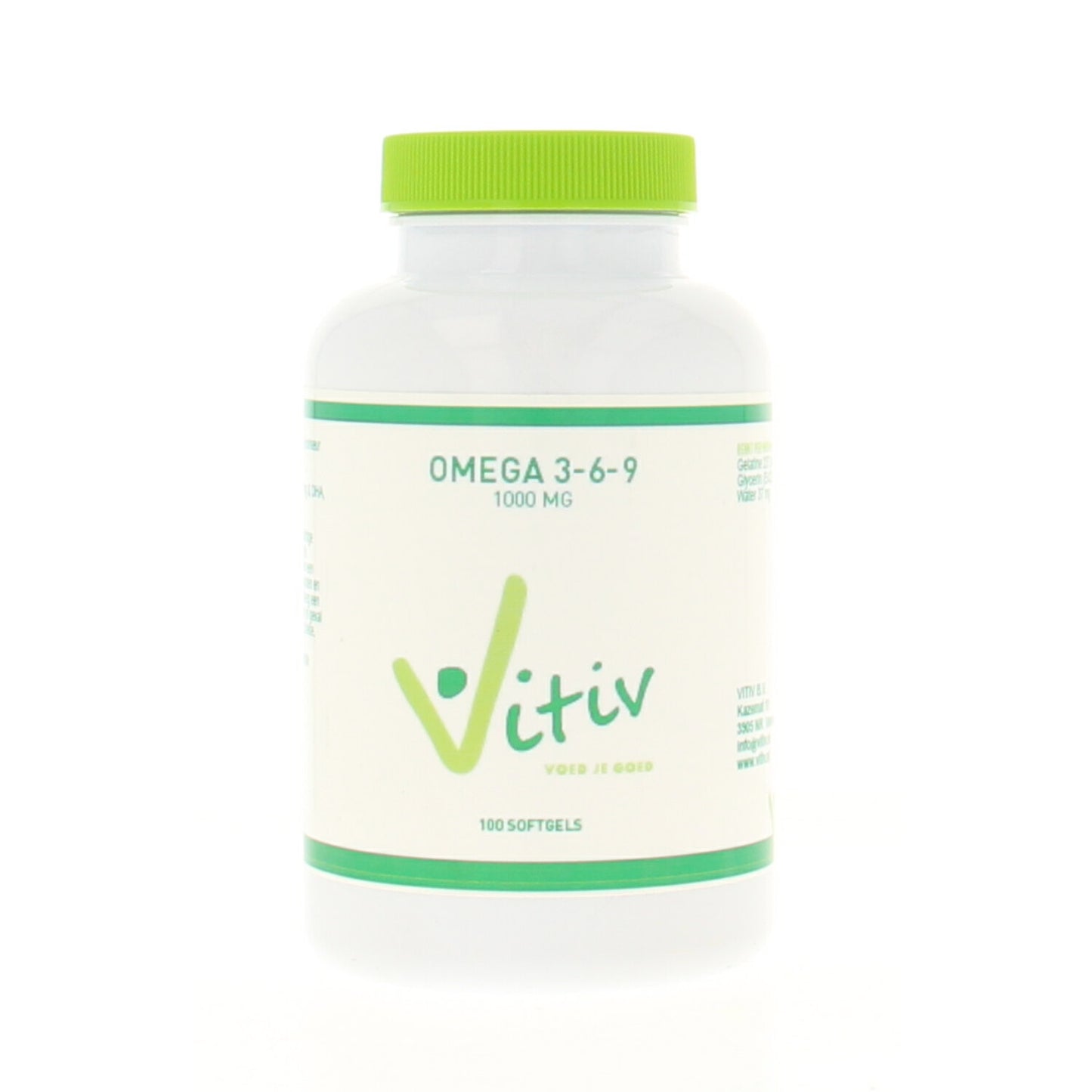 Vitiv Omega 3-6-9 100 Softgels