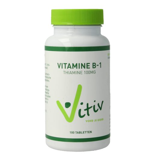 Vitiv Vitamine B1 100mg 100 Tabletten