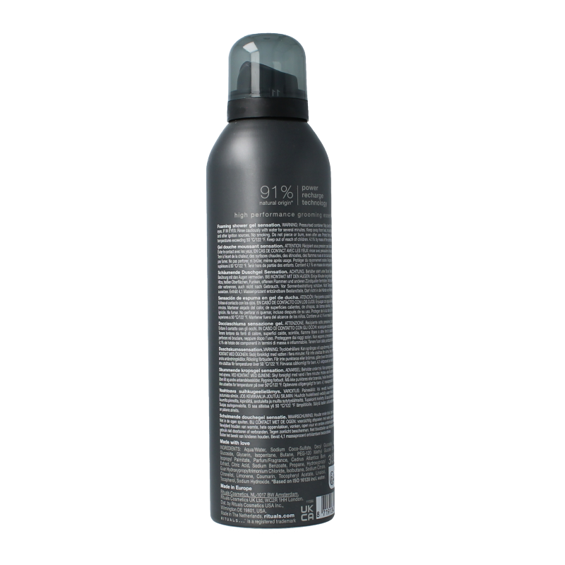 Rituals Homme shower foam 200 Milliliter