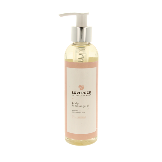 Loverock Love to relax body & massage olie kids & family 200 Milliliter