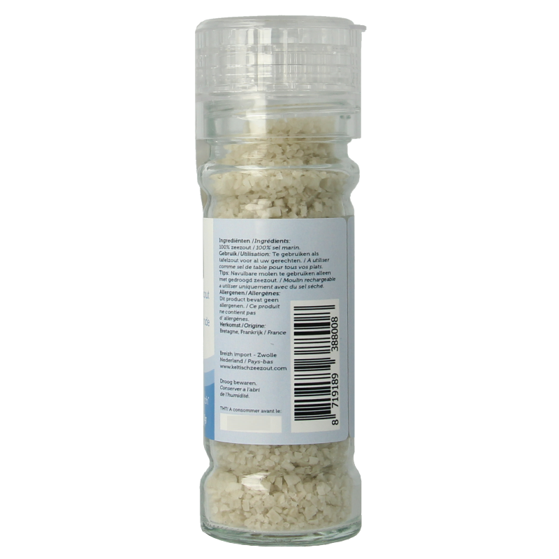 Breizh Import Grof keltisch zeezout gedroogd strooimolen 85 Gram