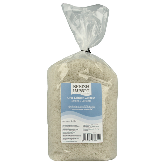 Breizh Import Grof keltisch zeezout 2500 Gram