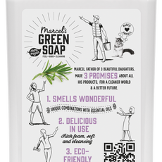 Marcel's Green Soap Handzeep lavendel & rozemarijn 250.00 Milliliter