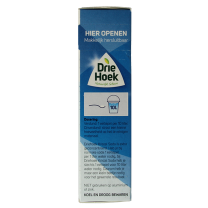 Driehoek Soda kristal 600.00 Gram