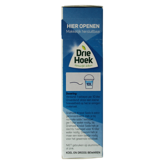 Driehoek Soda kristal 600 Gram