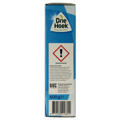 Driehoek Soda kristal 600.00 Gram