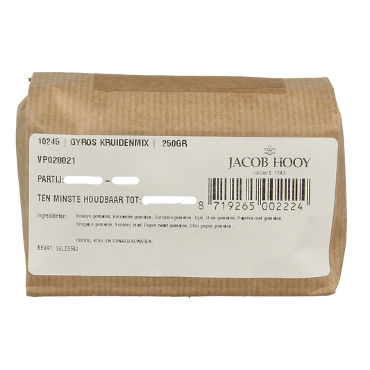 Jacob Hooy Gyroskruiden 250 Gram