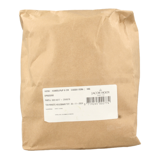Jacob Hooy Kaneel pijpjes 8cm  1 Kilogram