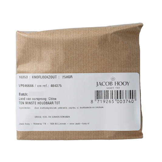 Jacob Hooy Knoflookzout 250 Gram
