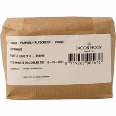 Jacob Hooy Paprika halfscherp 250 Gram