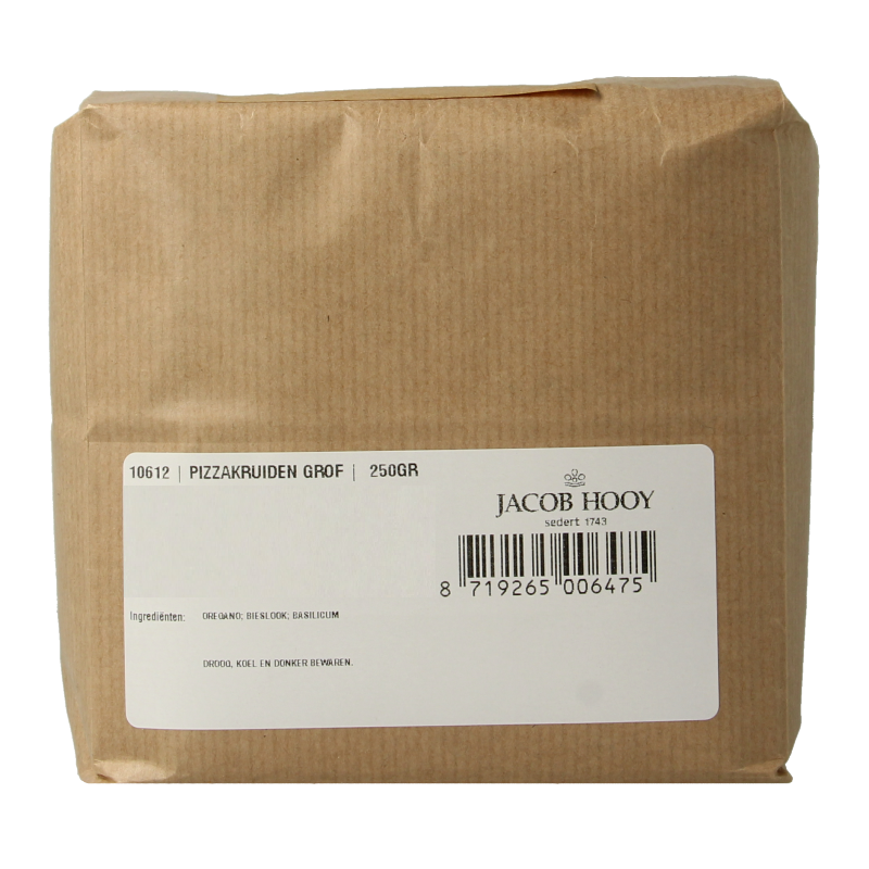 Jacob Hooy Pizzakruiden  250 Gram