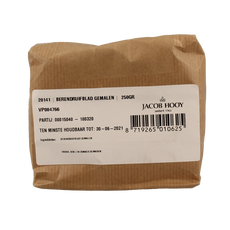 Jacob Hooy Berendruifblad gemalen 250.00 Gram