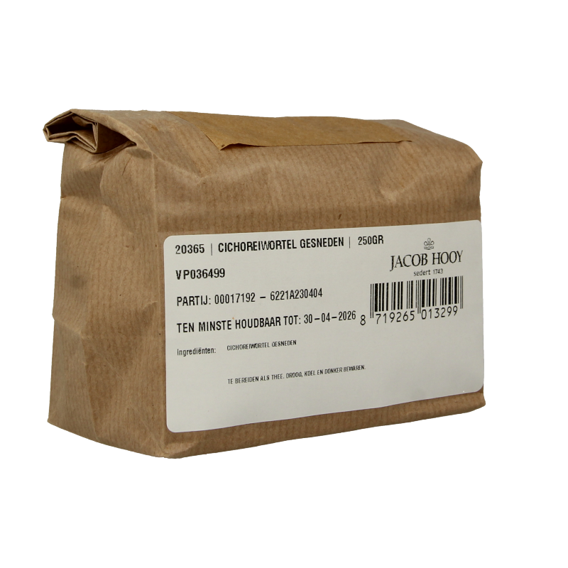 Jacob Hooy Cichorei wortel 250 Gram