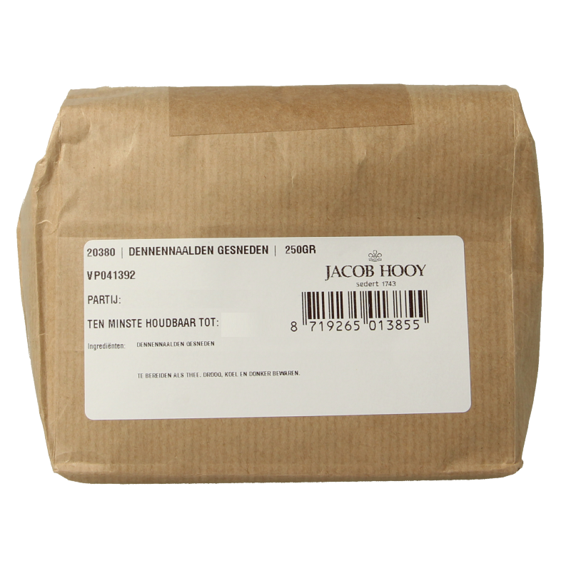Jacob Hooy Dennennaalden gesneden 250 Gram