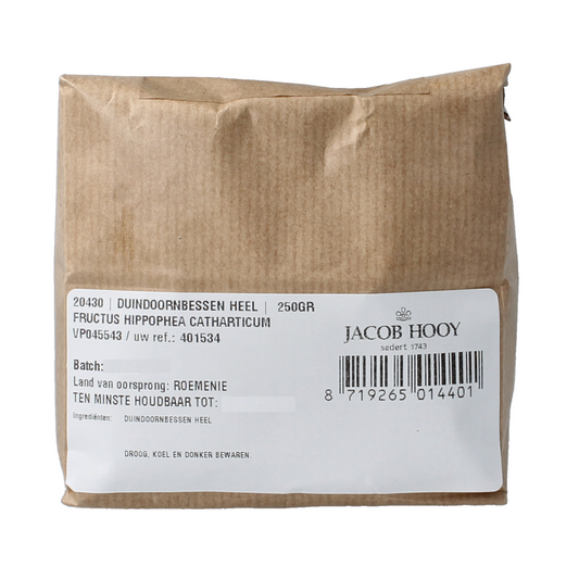 Jacob Hooy Duindoornbessen heel 250.00 Gram